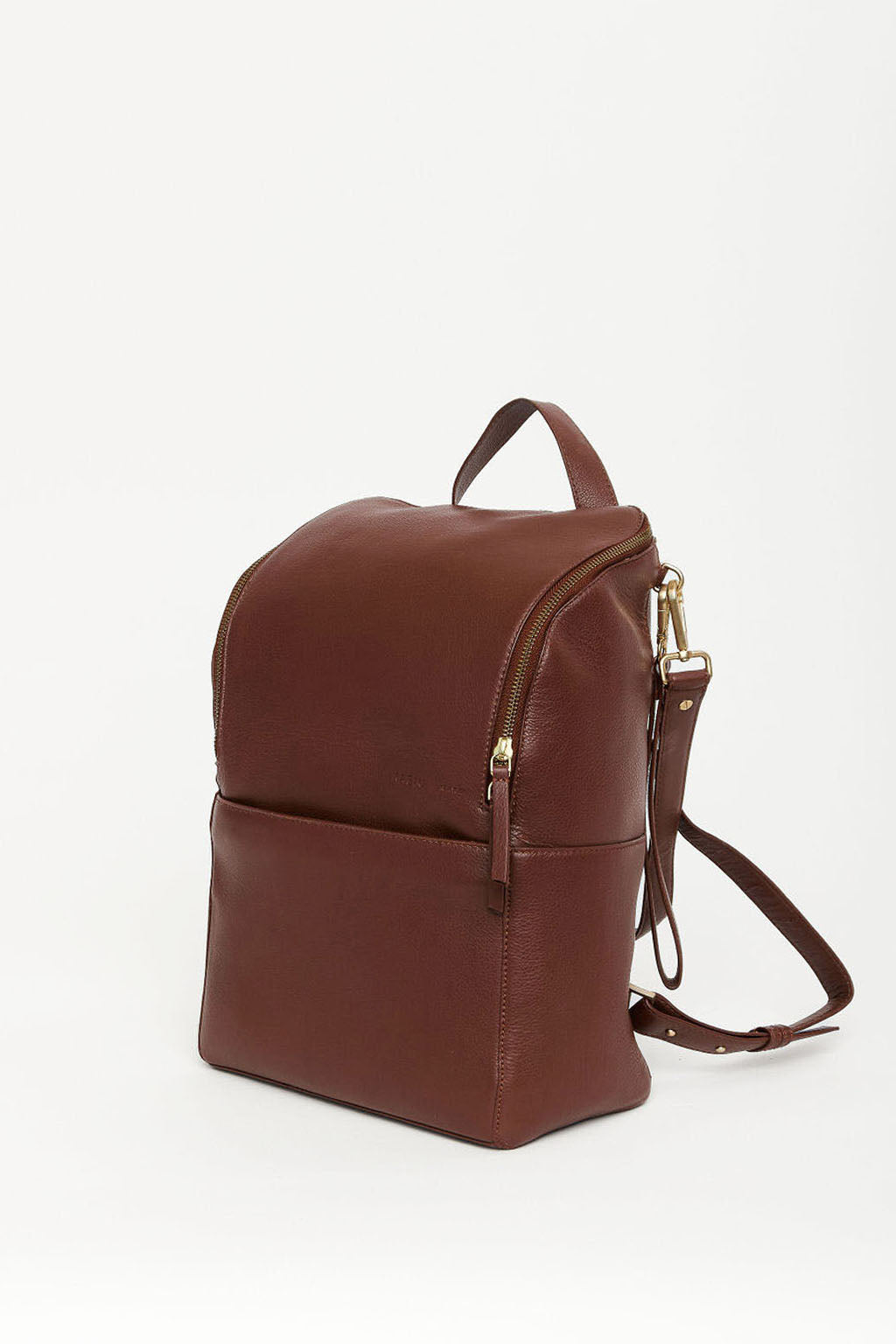 cooper flap small leather backpack Cooper Backpack