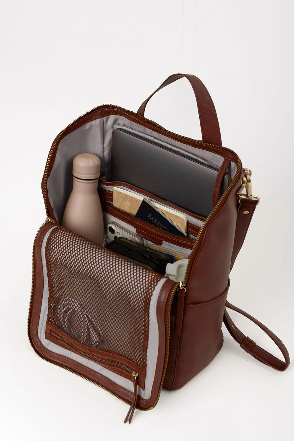 cooper faux leather commuter backpack Cooper Backpack